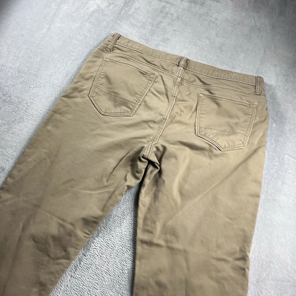Banana Republic Travel Jean Slim Fit Jeans‎ Mens Size 35x30* Beige Denim
